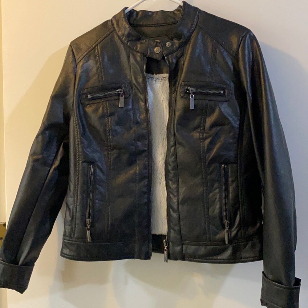 Leather jacket